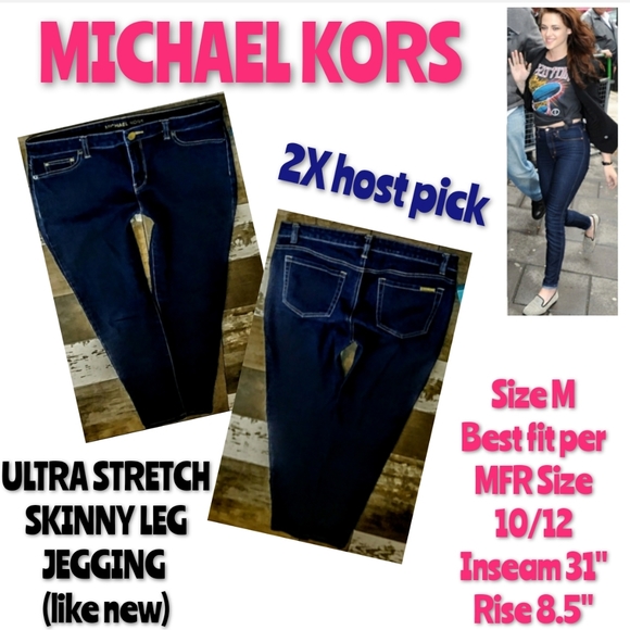 Michael Kors Denim - Michael Kors Jeans Size M Ultra Stretch Skinny Leg